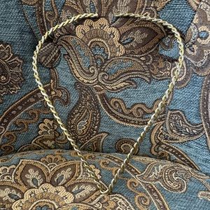 Two Tone Metal Neck Wire / Necklace